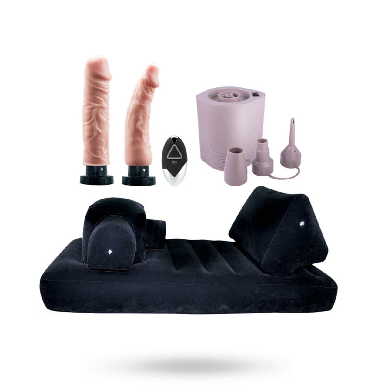 My Velveted Luxury Inflatable Bed & Thrusting Machine