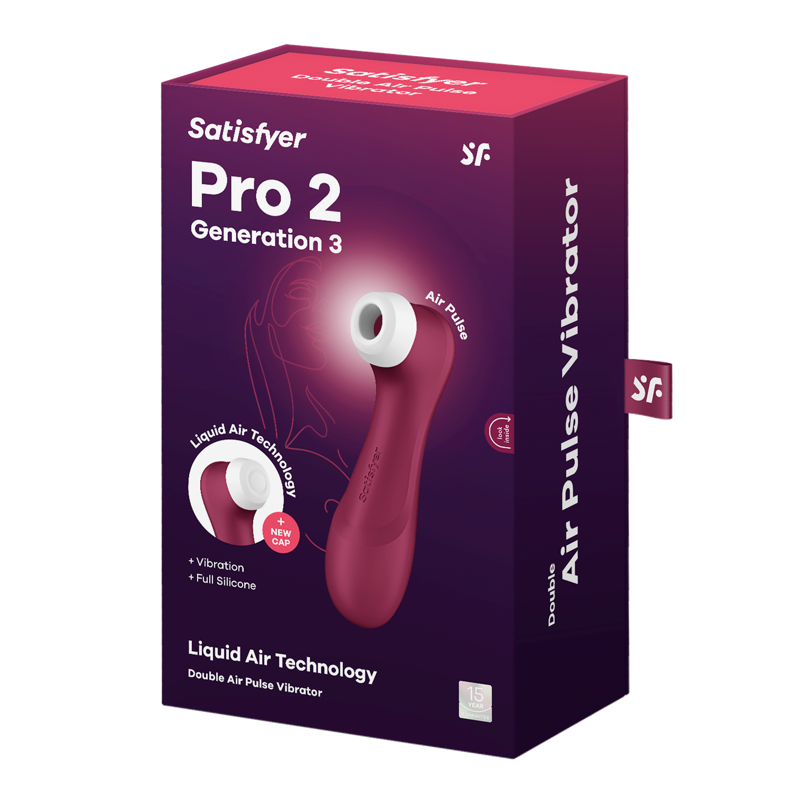 PRO 2 GENERATION 3 WITH LIQUID AIR WITH BLUETOOTH APP - RED