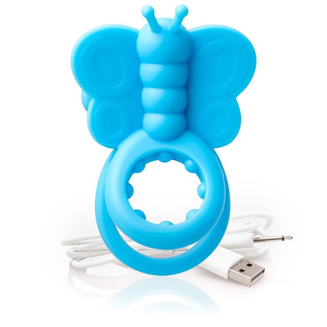 Screaming O Charged Monarch Wearable Butterfly Blue Vibe