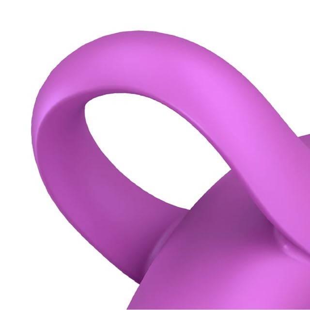 SATISFYER Bold Lover Finger Vibrator - Dark Pink