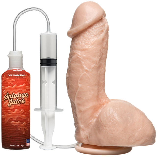 Amazing Squirting 18cm Realistic Cock