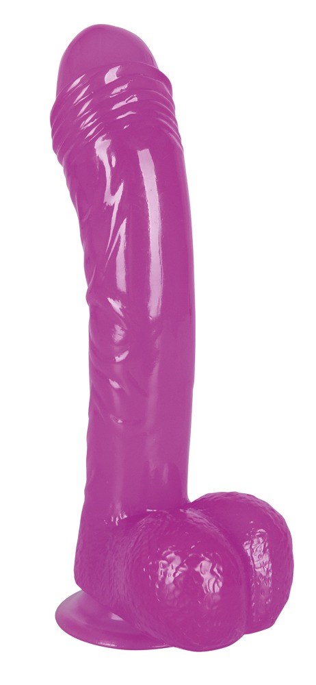 Jolly Buttcock - Dildo Kiveksillä 19 cm