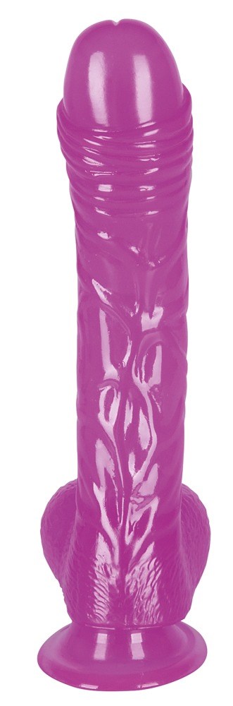Jolly Buttcock - Dildo Kiveksillä 19 cm
