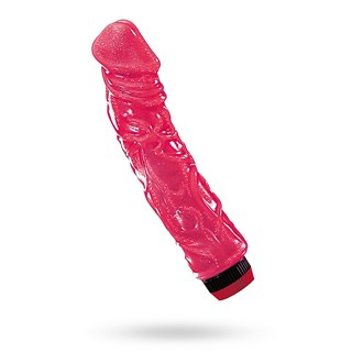 22.5 Cm Glitter Taipuisa Realistinen Dildovibraattori