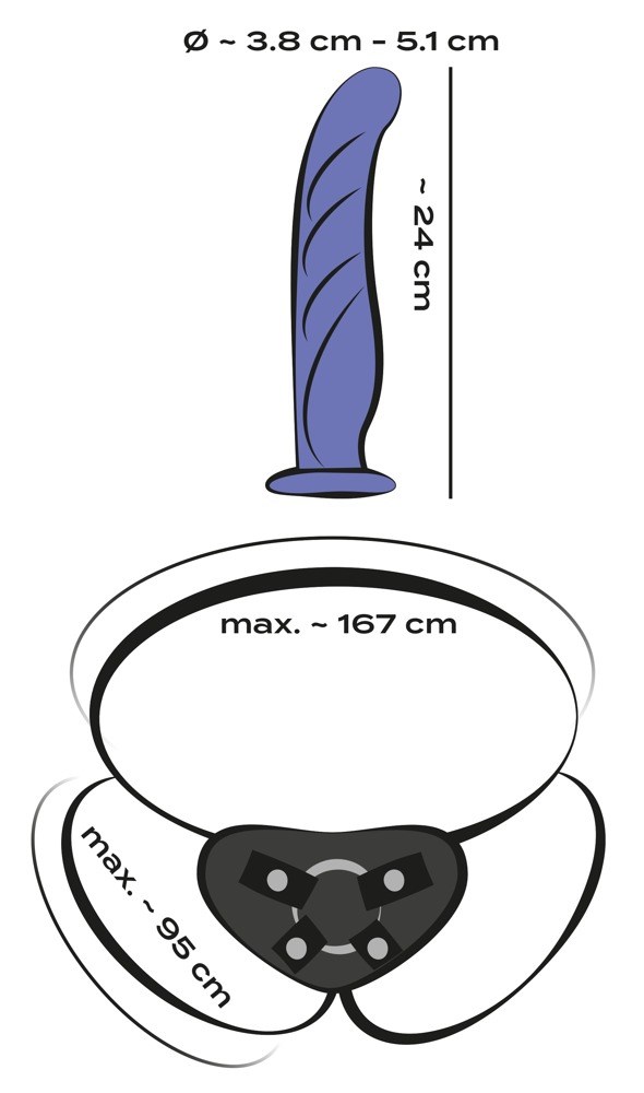 REMOTE CONTROLLED 7X STRAP-ON