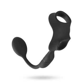 Cock Ring With Remote Contolled Butt Plug