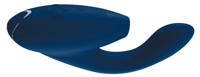 Duo Deep Blue  - G-pisteen ja klitoriksen vibraattori