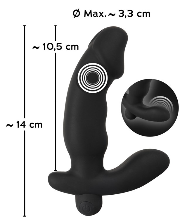 Vibrating Cock Shaped Butt-olug