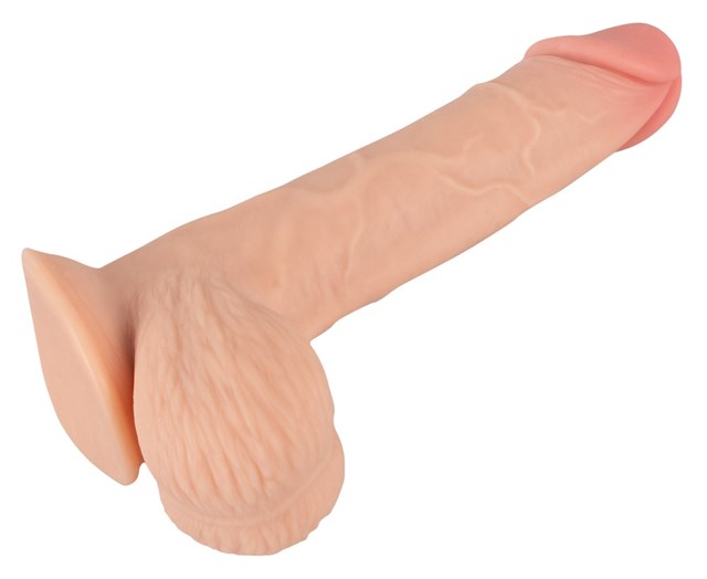 Dildo with movable Skin 18.7 cm