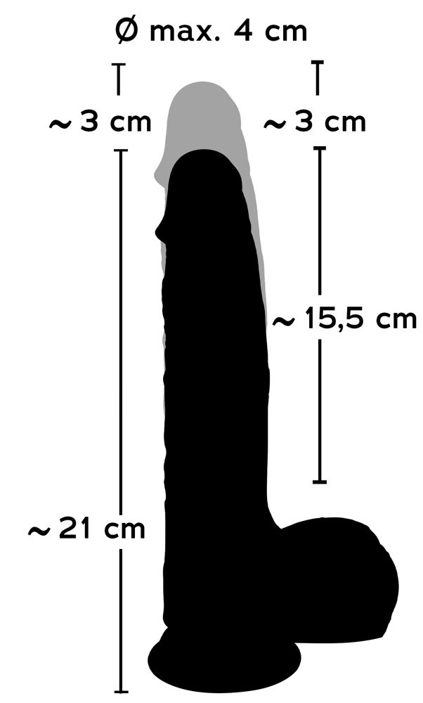 Natural Thrusting Vibe - 21 cm
