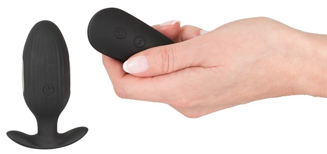 Vibrating E-stim Butt Plug