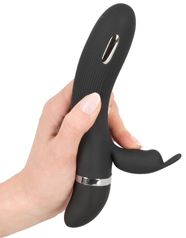 E-stim Rabbit Vibrator - Black