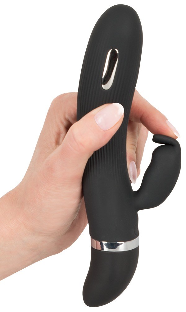 E-stim Rabbit Vibrator - Black