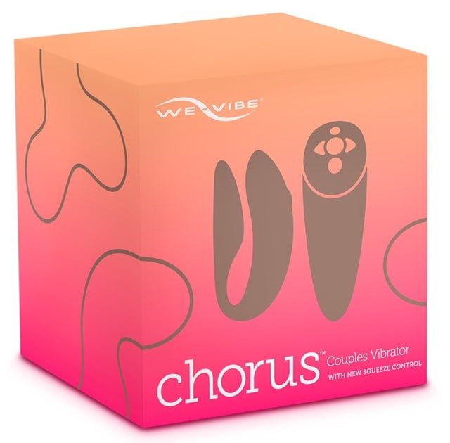 Chorus - Pariskuntien vibraattori Puristettavalla kaukosäätimellä