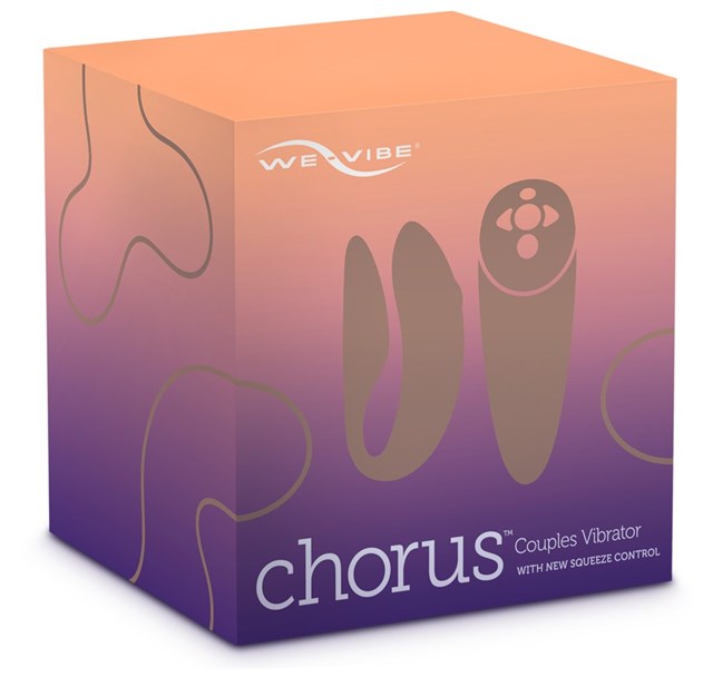 Chorus - Pariskuntien vibraattori Puristettavalla kaukosäätimellä