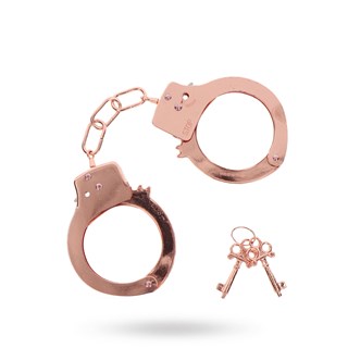 Metal Handcuffs - Rose Gold