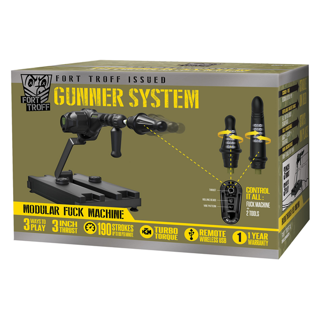 Gunner System - 3-in-1 Modular Fuck Machine