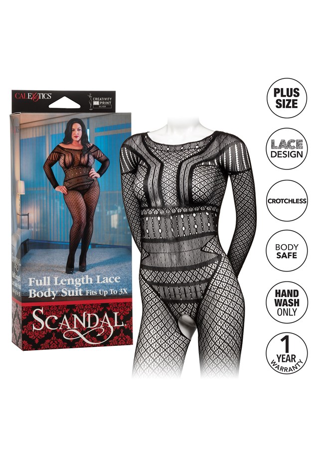 Lace Body Suit - Plussize