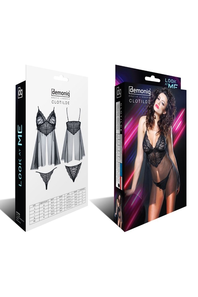 Clotilde - babydoll & stringit