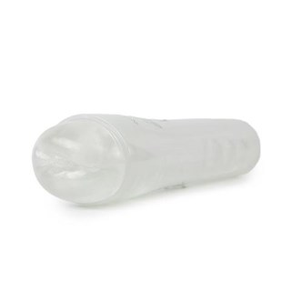 Cyberskin Release Vibrating Ass Stroker Läpinäkyvä