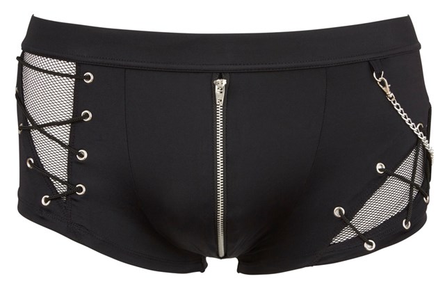 Bokserit Vetoketjulla ja ketjulla - Musta