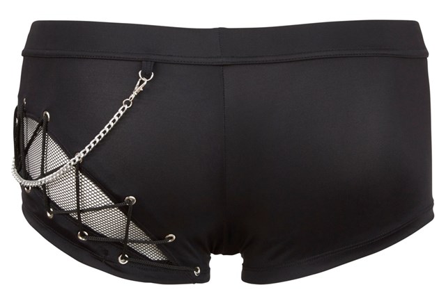 Bokserit Vetoketjulla ja ketjulla - Musta
