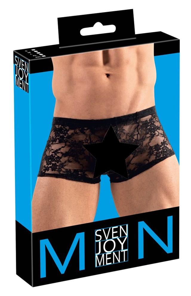 Bokserit Kukkapitsillä - Musta