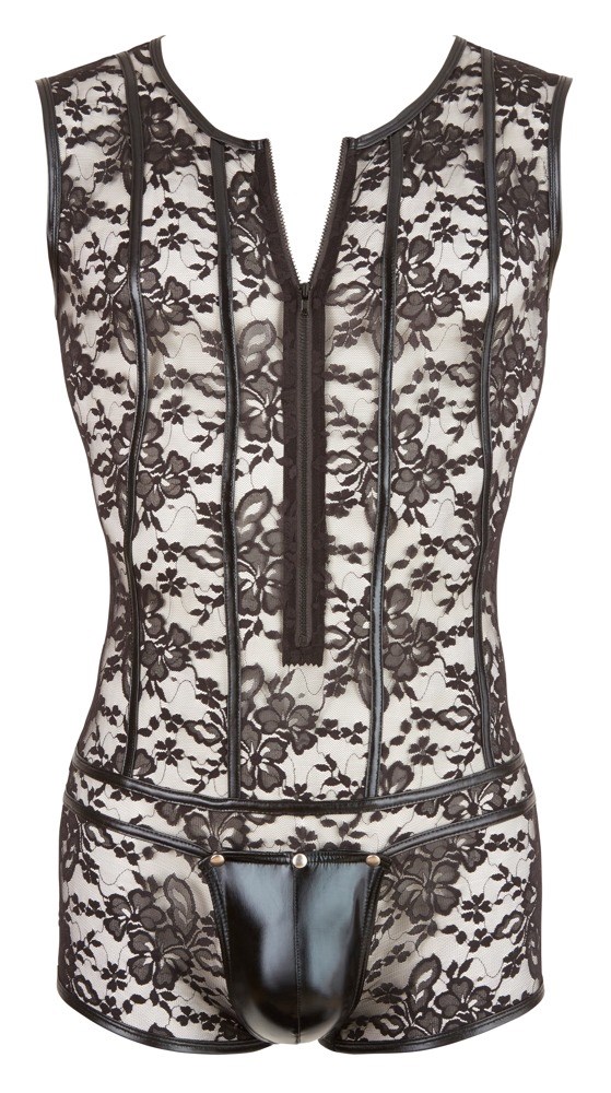 Joustava kukkaispitsi body