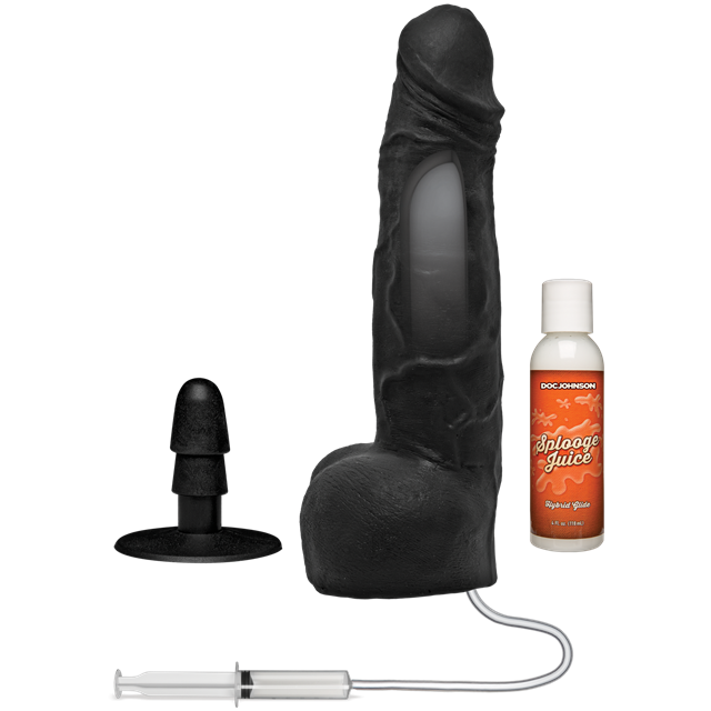 Squirting 26cm Cumplay Cock with Removable Vac-U-Lock Suction Cup