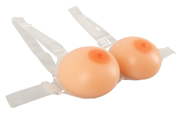 Strap-on Silicone Breasts - 2x 400g