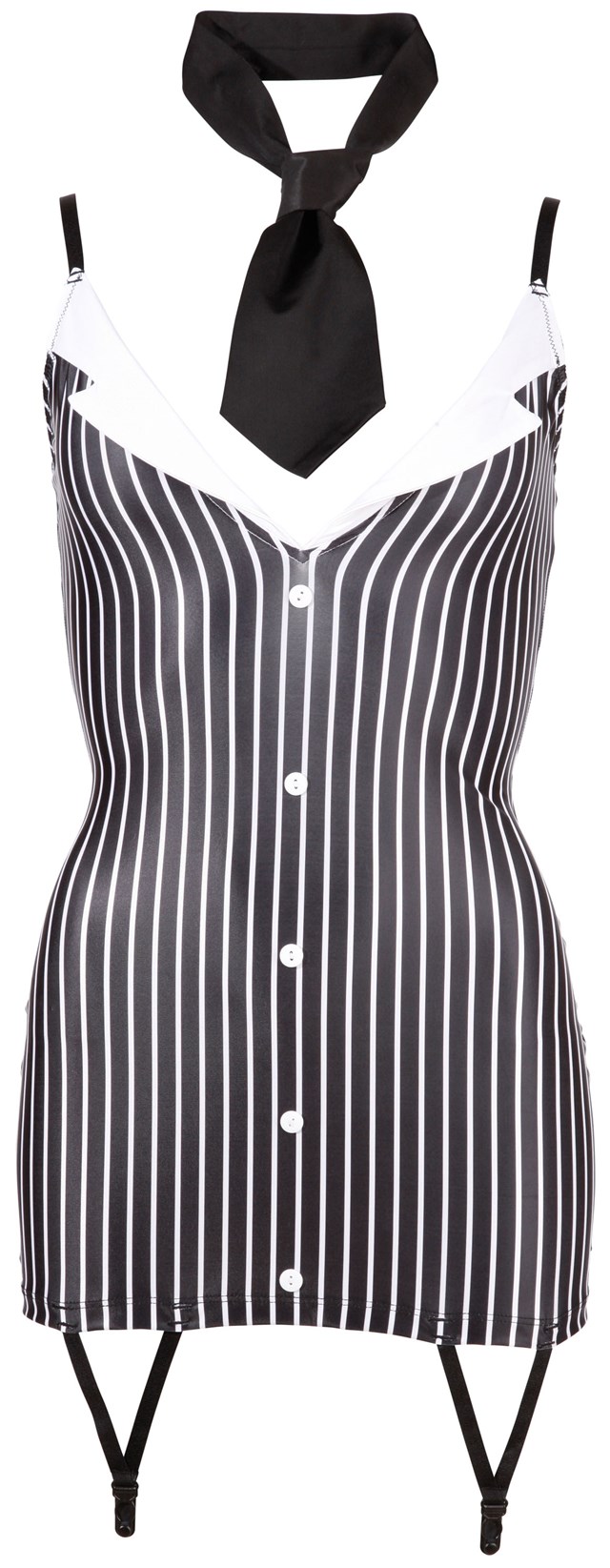 Sihteerikön asu kravaatilla