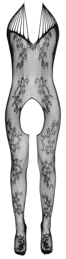 Saumaton Catsuit Avoimella Haaralla -  Onesize  (S-L)