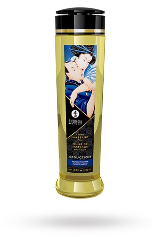 Eroottinen Hierontaöljy - Seduction Midnight Flower 240 Ml