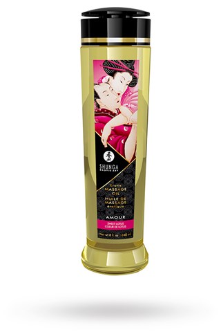 Eroottinen Hierontaöljy - Amour Sweet Lotus 240ml