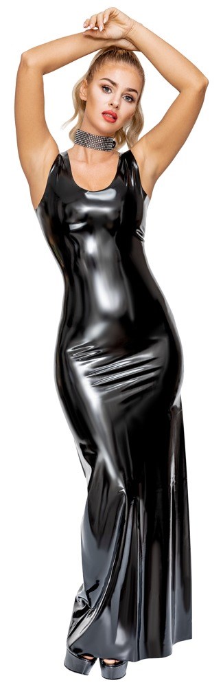 Latex Dress - black
