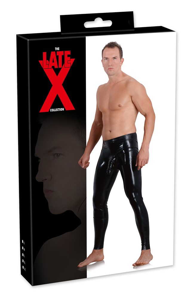 Latex Legginsit penisjatkeella