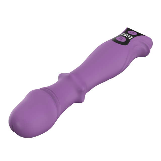 3-in-1 Vibrating Dildo With LCD Display
