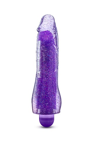 Glow Dicks Molly Violetti Glittervibraattori