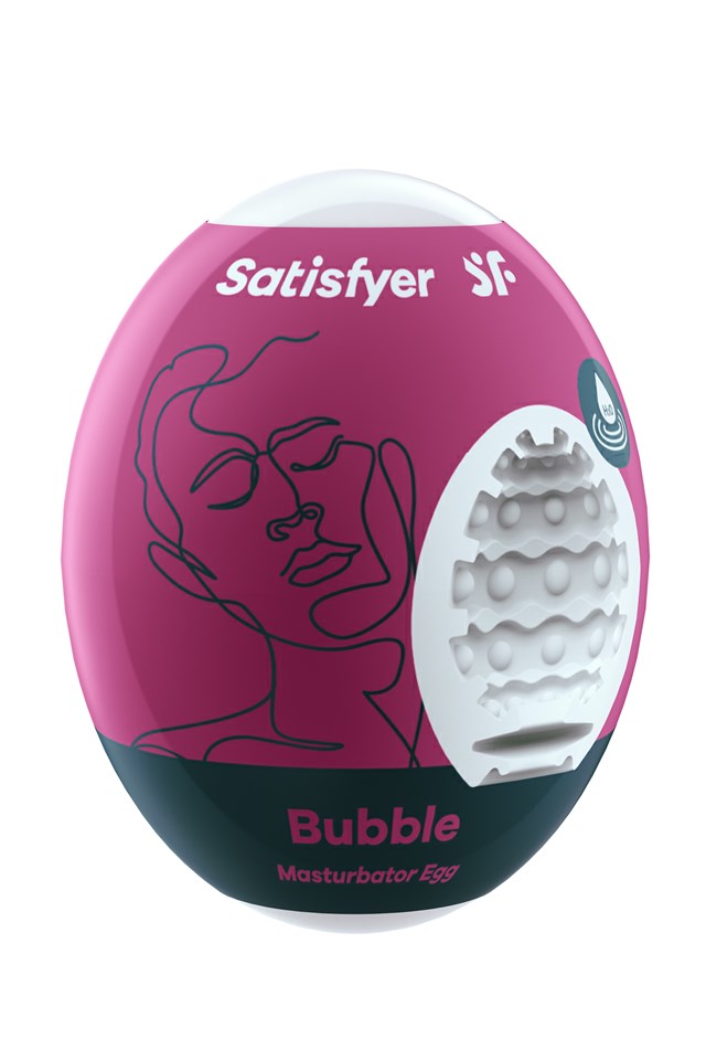 MASTURBATOR EGG BUBBLE 3-PCS