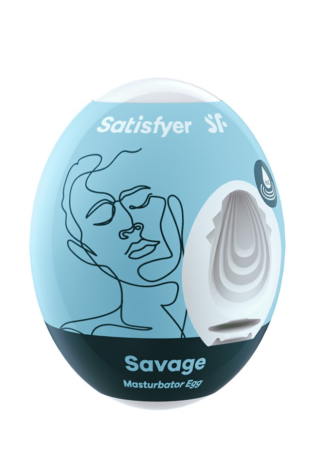 MASTURBATOR EGG CRUNCHY NAUGHTY SAVAGE 3-PCS