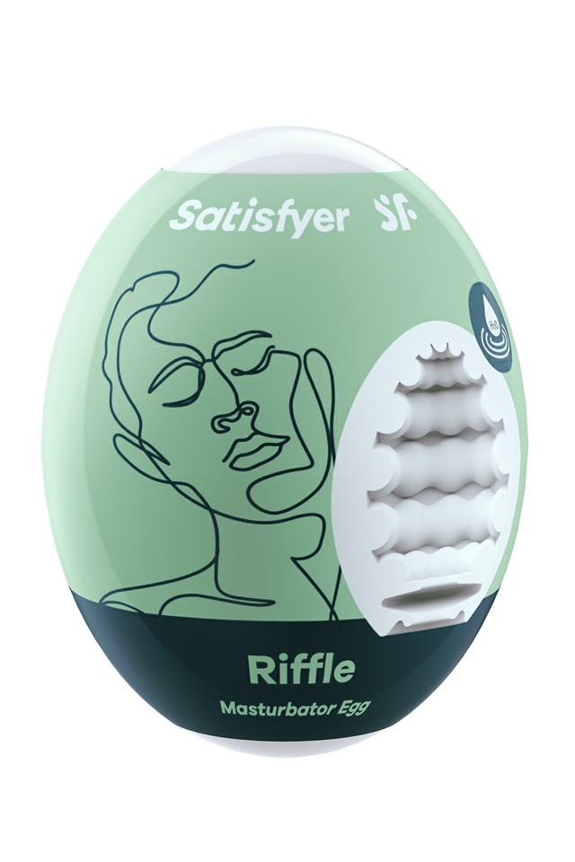 MASTURBATOR EGG RIFFLE BUBBLE FIERCE 3-PCS