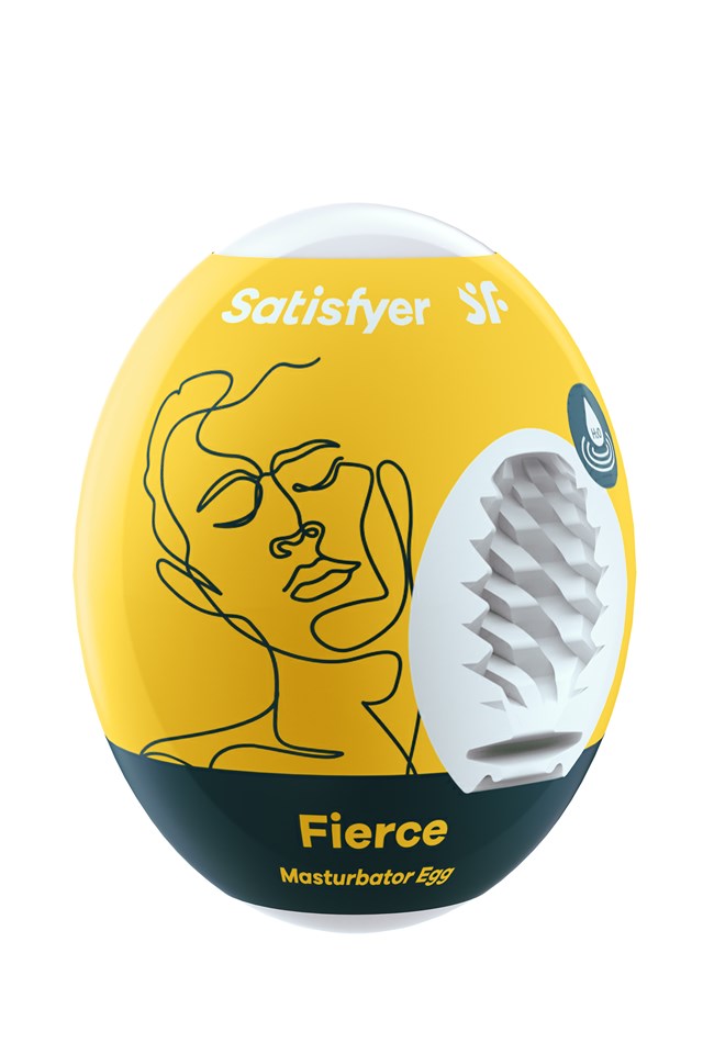MASTURBATOR EGG RIFFLE BUBBLE FIERCE 3-PCS
