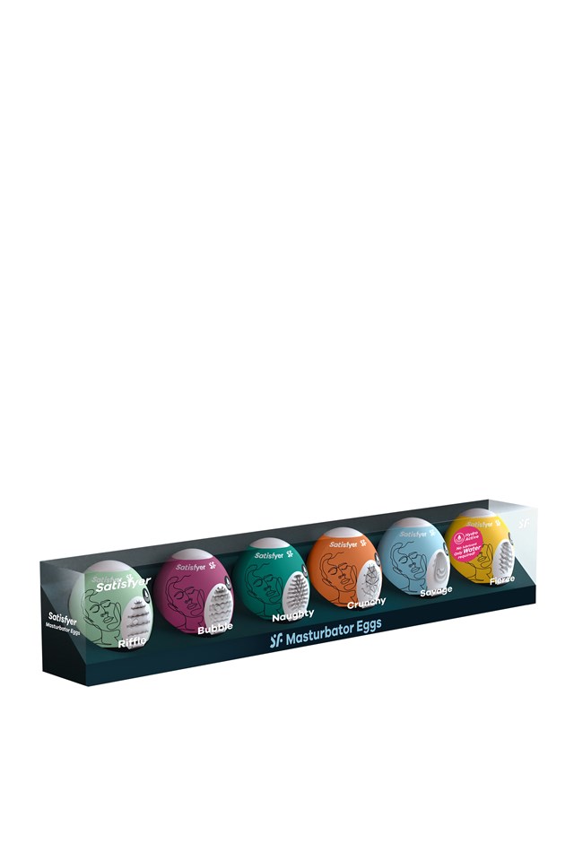 MASTURBATOR EGG MIX PACK 6-PCS