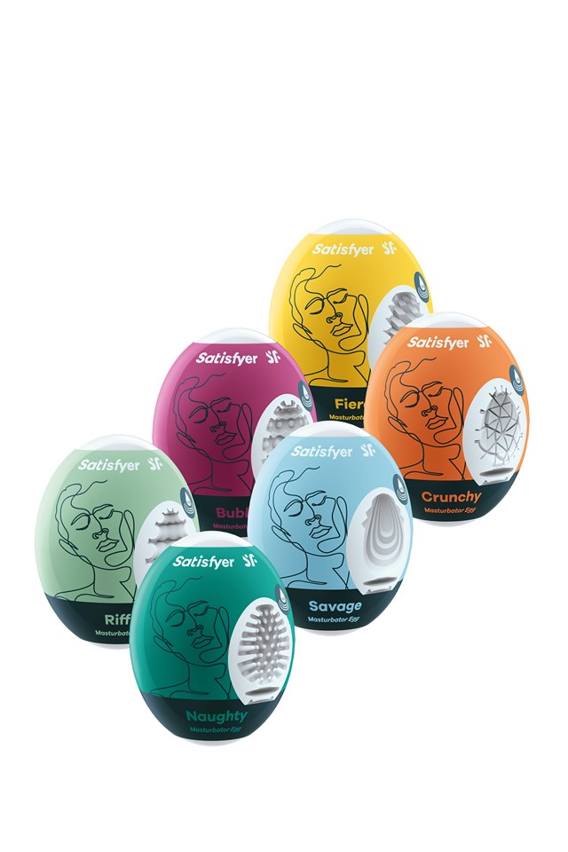MASTURBATOR EGG MIX PACK 6-PCS