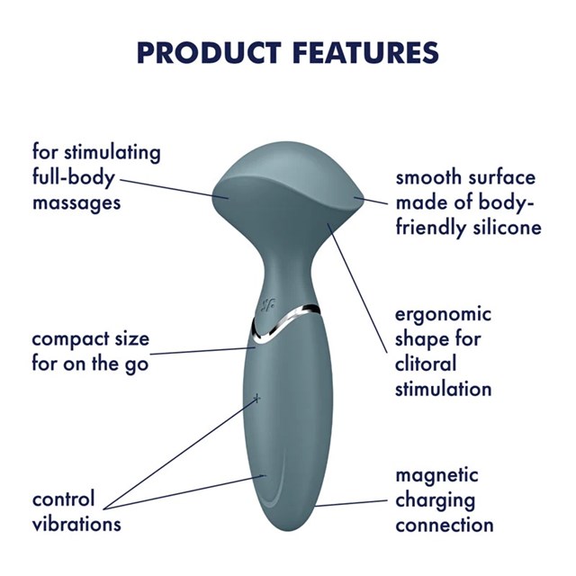Satisfyer Mini Wand-er Grey