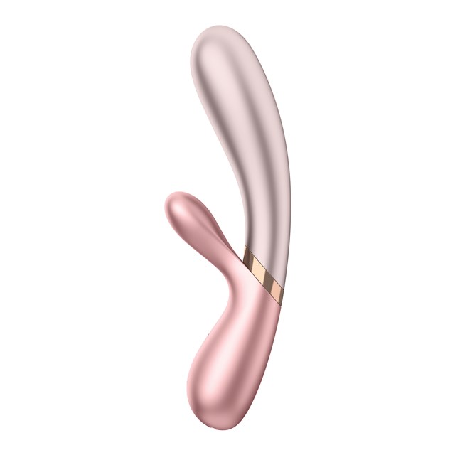 Hot Lover Vibrator with Dual Motors - Rose