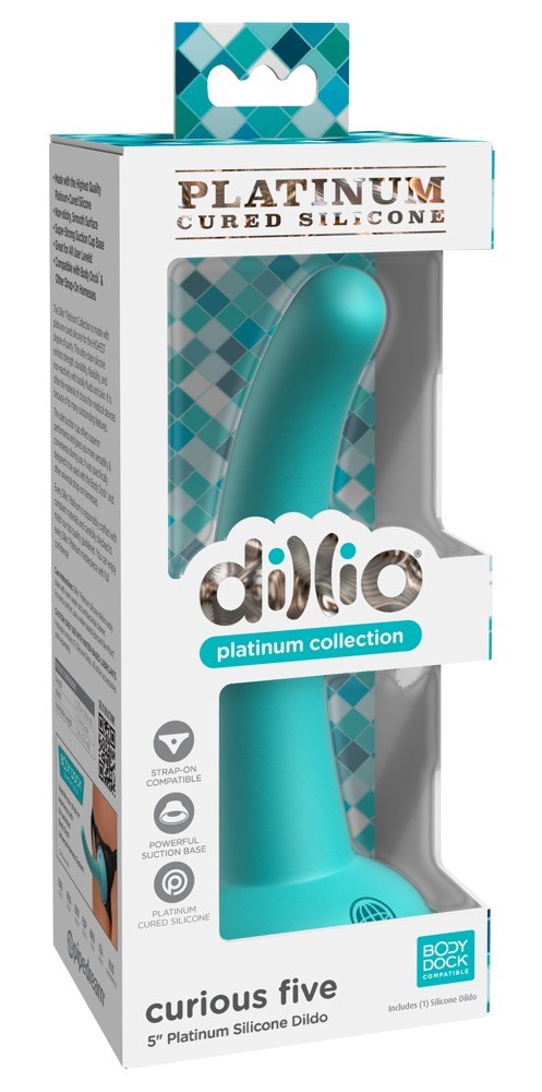 Curious Five Dildo - Turquoise