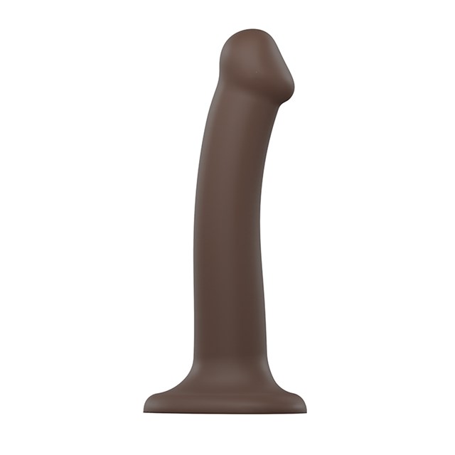 Taivutettava Dildo Dual Density Medium - 18 cm