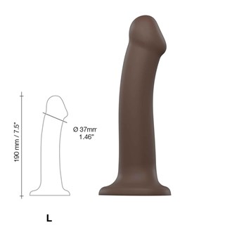 Taipuisa Dual Density Dildo Large - 19 Cm