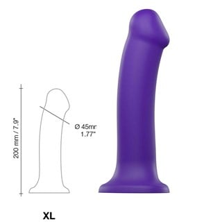 Taipuisa Dual Density Dildo Xl - 20 Cm